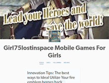 Tablet Screenshot of girl75lostinspace.tumblr.com