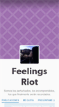 Mobile Screenshot of feelingsriot24.tumblr.com