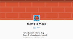 Desktop Screenshot of mattfillmore.tumblr.com