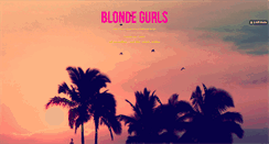 Desktop Screenshot of blondegurlsthinkalike.tumblr.com