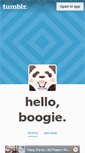 Mobile Screenshot of hboogie.tumblr.com