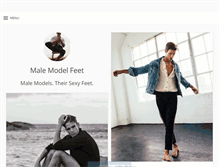 Tablet Screenshot of malemodelfeet.tumblr.com
