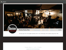 Tablet Screenshot of bostonpoetryslam.tumblr.com