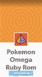 Mobile Screenshot of pokemon-omega-ruby-rom-free.tumblr.com