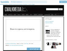 Tablet Screenshot of cwalkmedia.tumblr.com