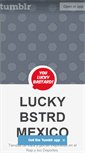 Mobile Screenshot of luckybstrd.tumblr.com