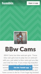 Mobile Screenshot of bbwcambabes.tumblr.com