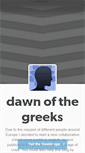 Mobile Screenshot of dawnofthegreeks.tumblr.com