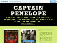 Tablet Screenshot of captainpenelope.tumblr.com