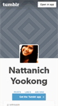 Mobile Screenshot of nattanich.tumblr.com