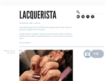 Tablet Screenshot of lacquerista.tumblr.com