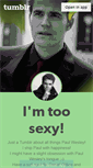 Mobile Screenshot of mrpaulsexywesley.tumblr.com