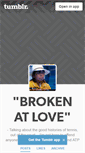 Mobile Screenshot of brokenatlove.tumblr.com
