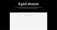 Desktop Screenshot of epiclifestylecrew.tumblr.com