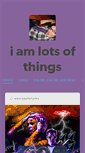 Mobile Screenshot of iamlotsofthings.tumblr.com