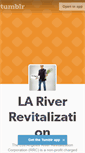 Mobile Screenshot of losangelesriver.tumblr.com