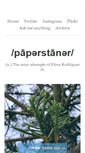 Mobile Screenshot of paperstainer.tumblr.com