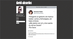 Desktop Screenshot of david-absurdos.tumblr.com