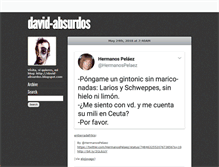 Tablet Screenshot of david-absurdos.tumblr.com