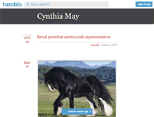 Tablet Screenshot of cynthia112.tumblr.com