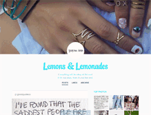 Tablet Screenshot of lemonsandlemonades.tumblr.com