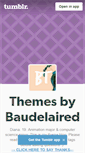 Mobile Screenshot of baudelairedthemes.tumblr.com