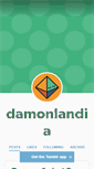 Mobile Screenshot of damonlandia.tumblr.com