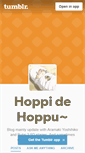 Mobile Screenshot of hoppidehoppu.tumblr.com