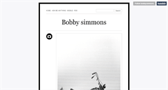 Desktop Screenshot of bobbysimmons.tumblr.com