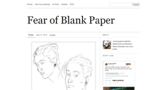 Desktop Screenshot of fearofblankpaper.tumblr.com