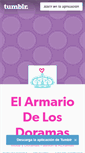 Mobile Screenshot of elarmariodelosdoramas.tumblr.com