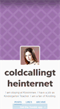 Mobile Screenshot of coldcallingtheinternet.tumblr.com