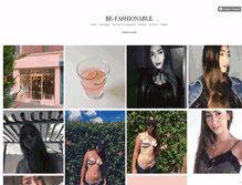 Tablet Screenshot of be-fashionable.tumblr.com