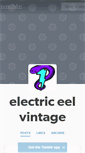 Mobile Screenshot of electriceelvintage.tumblr.com