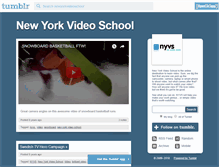 Tablet Screenshot of newyorkvideoschool.tumblr.com