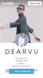 Mobile Screenshot of dearvu.tumblr.com