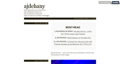Desktop Screenshot of ajdehany.tumblr.com