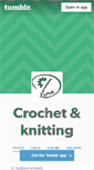 Mobile Screenshot of d-crochet.tumblr.com