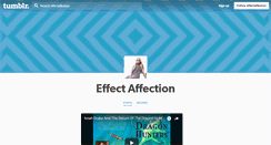 Desktop Screenshot of effectaffection.tumblr.com