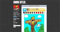 Desktop Screenshot of ignorehitler.tumblr.com