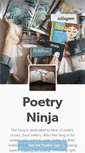 Mobile Screenshot of poetryninja.tumblr.com