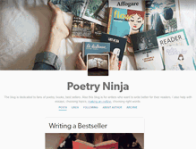 Tablet Screenshot of poetryninja.tumblr.com