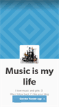 Mobile Screenshot of musicismylife47.tumblr.com