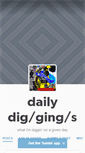 Mobile Screenshot of dailydiggings.tumblr.com