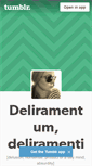 Mobile Screenshot of deliramentum.tumblr.com