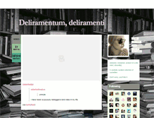 Tablet Screenshot of deliramentum.tumblr.com