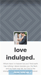 Mobile Screenshot of loveindulged.tumblr.com