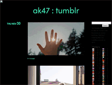 Tablet Screenshot of ak47.tumblr.com