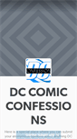 Mobile Screenshot of dccomicconfessions.tumblr.com