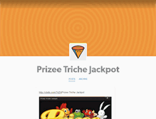 Tablet Screenshot of prizeetrichejackpotgame.tumblr.com